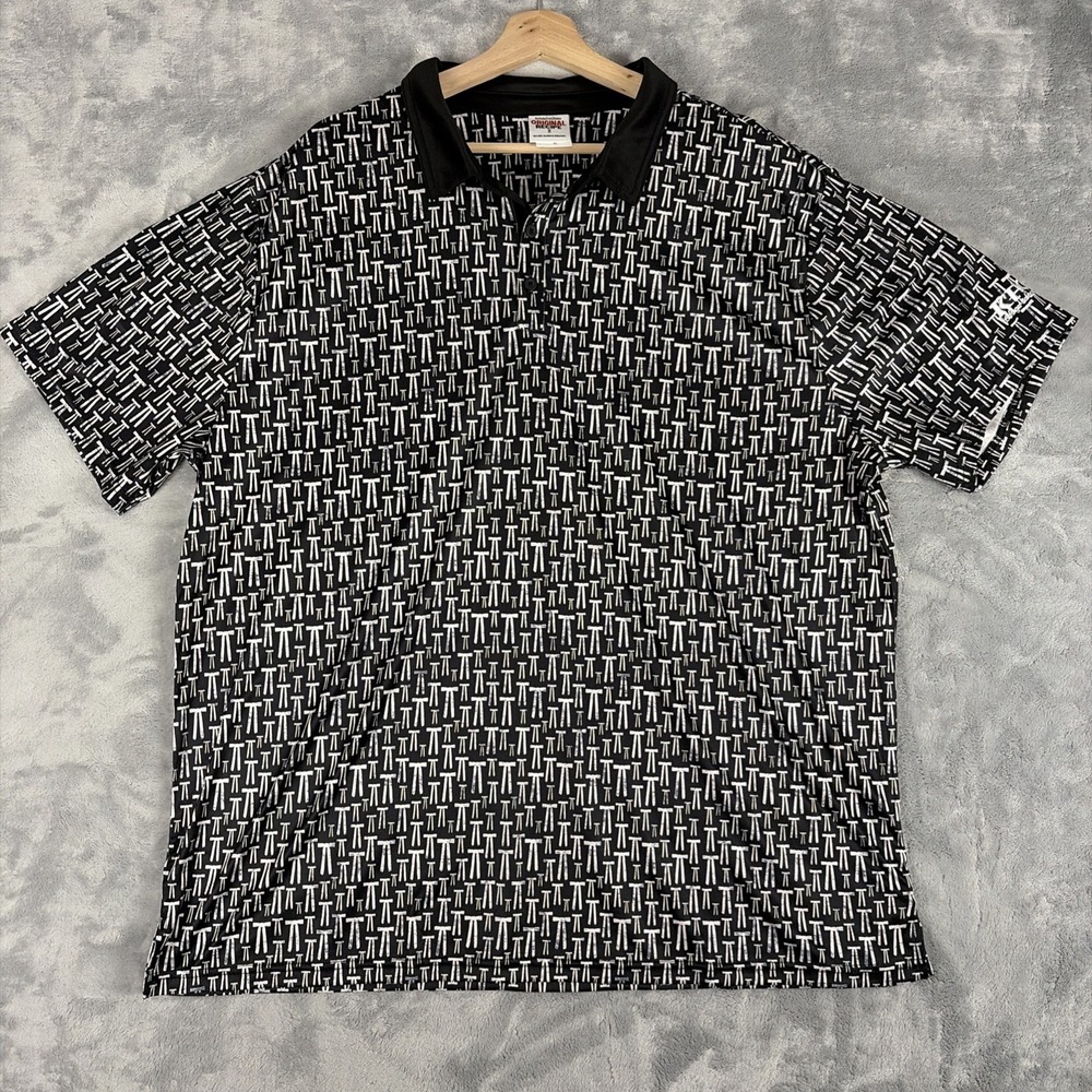KFC Manager Employee Polo Employee Uniform Colonel Tie Print Size XL